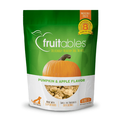 Pumpkin & Apple Crunchy Dog Treats - Fruitables