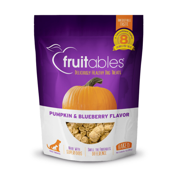 Pumpkin & Blueberry Crunchy Dog Treats - Fruitables - PetToba-Fruitables
