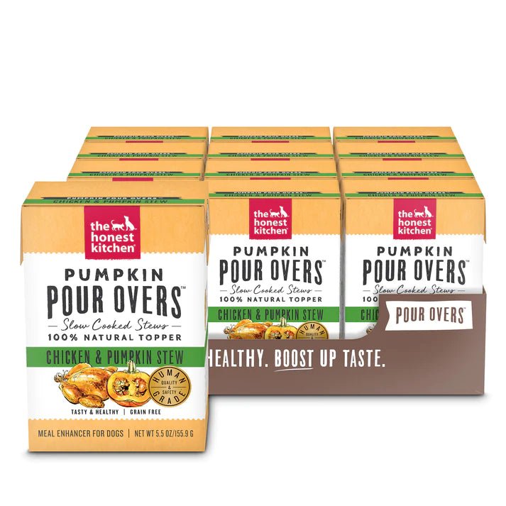 Pumpkin PourOvers: Chicken & Pumpkin - Dog Food Topper - The Honest Kitchen