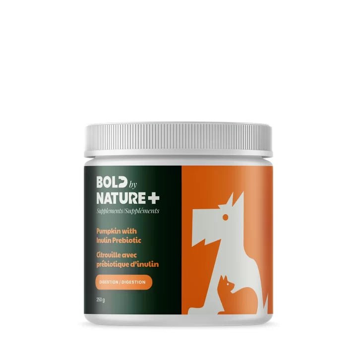 Pumpkin Powder with Inulin - Dogs & Cats Supplement - Bold By Nature