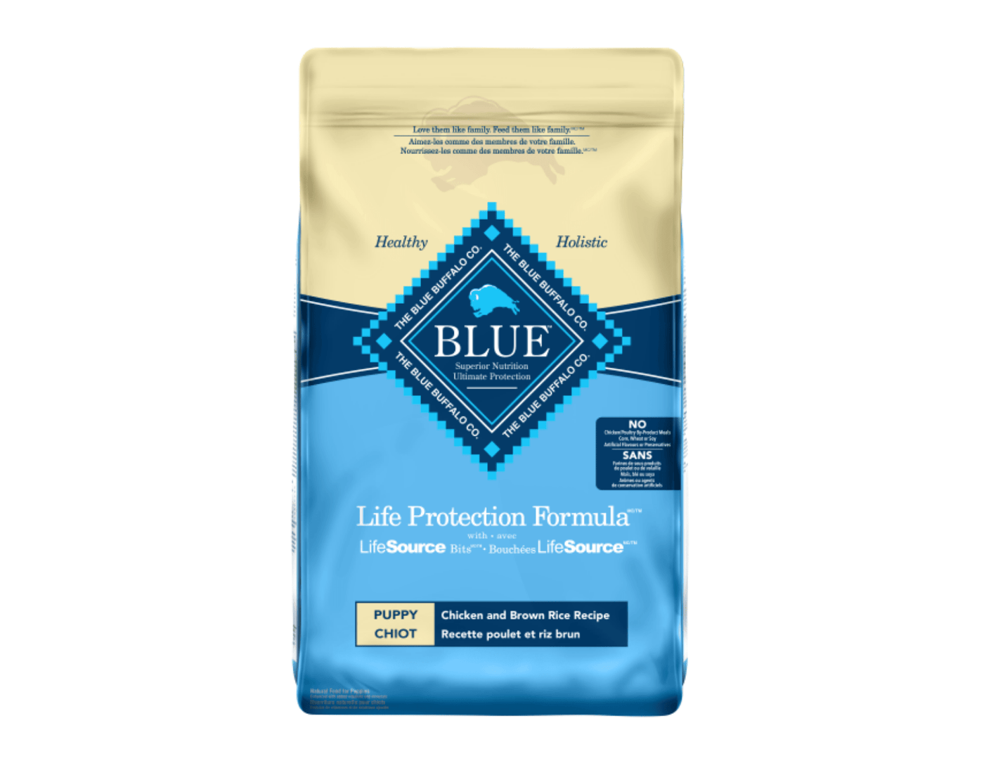 Puppy Chicken and Brown Rice - Dry Dog Food - Blue Buffalo - PetToba-Blue Buffalo