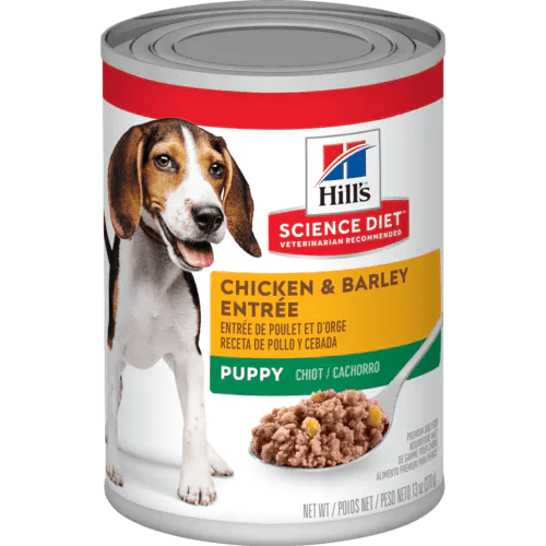 Puppy Chicken & Barley Entrée - Wet Dog Food - Hill's Science