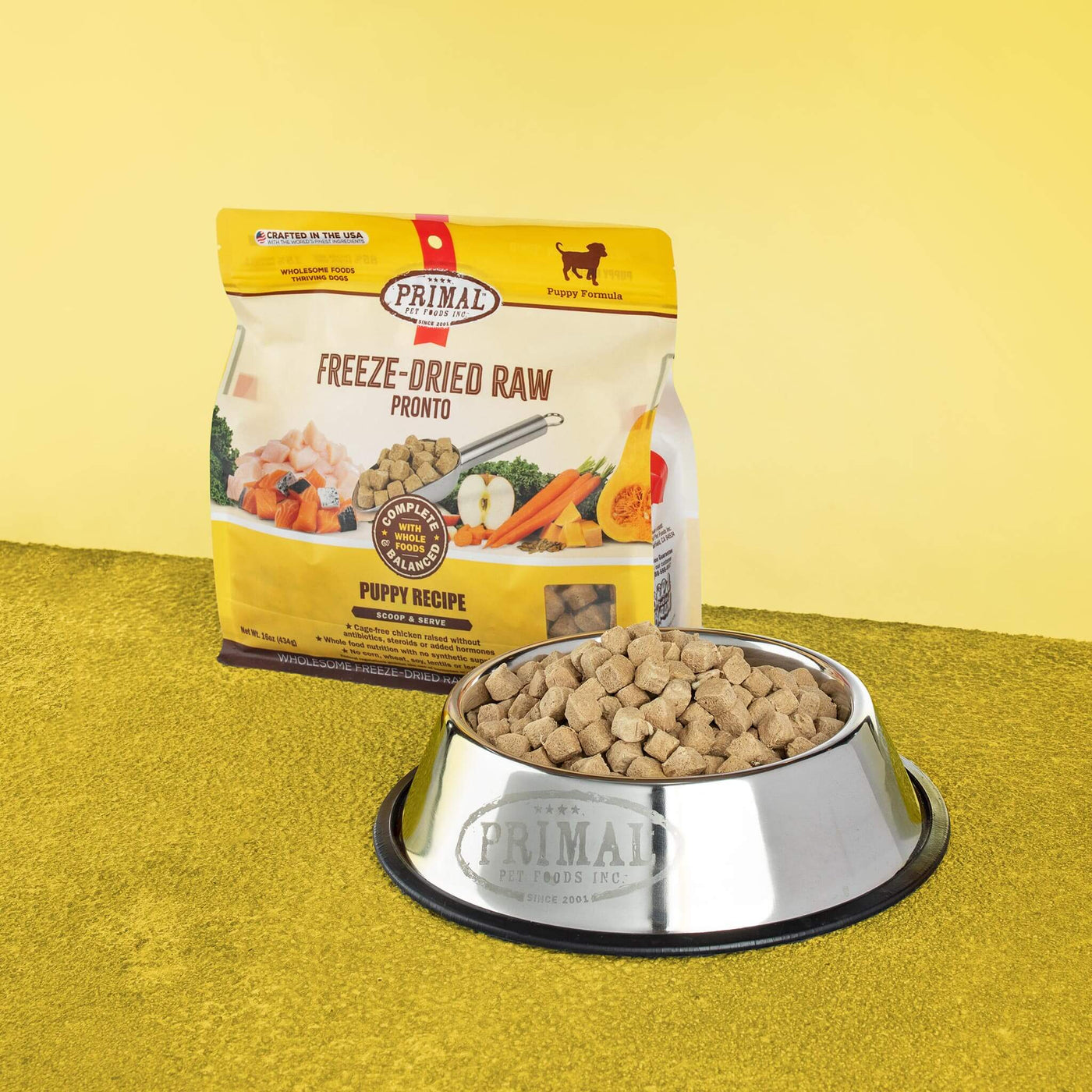 Puppy Recipe Raw Pronto - Freeze Dried Dog Food - Primal Pet Foods