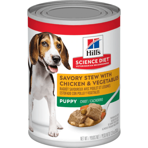 Puppy Savory Stew with Chicken & Vegetables - Wet Dog Food - Hill's Science Diet