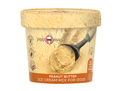 Puppy Scoops Ice Cream Mix - Peanut Butter - PetToba-Puppy Cake