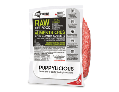 Puppylicious Chicken & Beef 12/1 lb - Frozen Raw Dog Food - Iron Will Raw - PetToba-Iron Will Raw