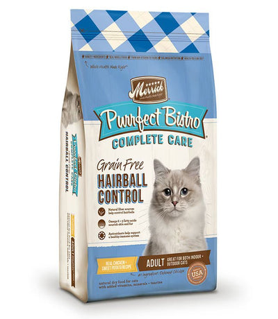 Purrfect Bistro Complete Care Hairball Control Recipe - Dry Cat Food - Merrick - PetToba-Merrick