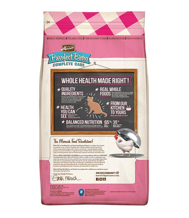 Purrfect Bistro Complete Care Sensitive Stomach Recipe - Dry Cat Food - Merrick - PetToba-Merrick