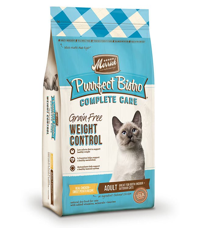 Purrfect Bistro Complete Care Weight Control Recipe - Dry Cat Food - Merrick