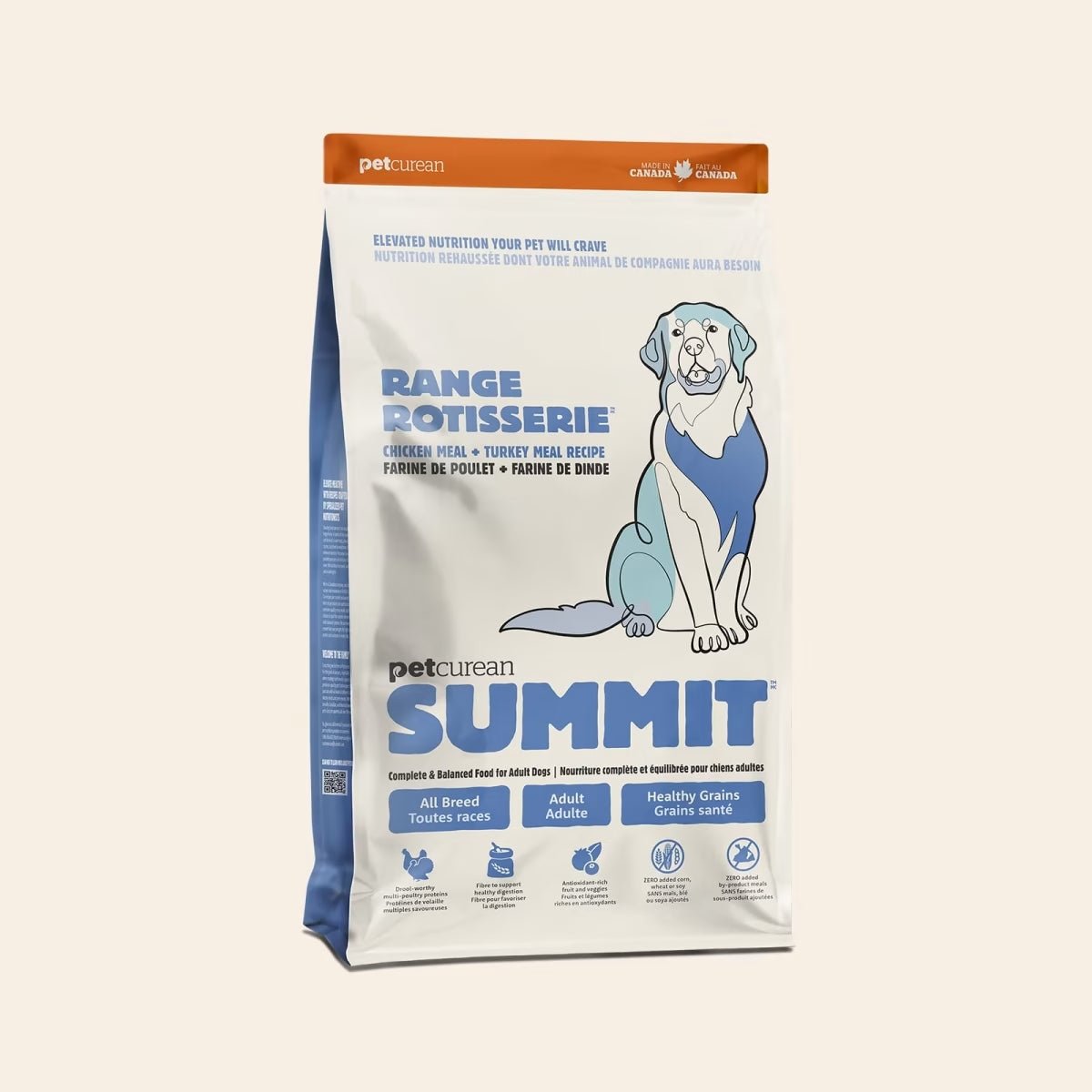 Range Rotisserie Chicken Meal + Turkey Meal Recipe - Dry Dog Food - Summit - PetToba-Summit