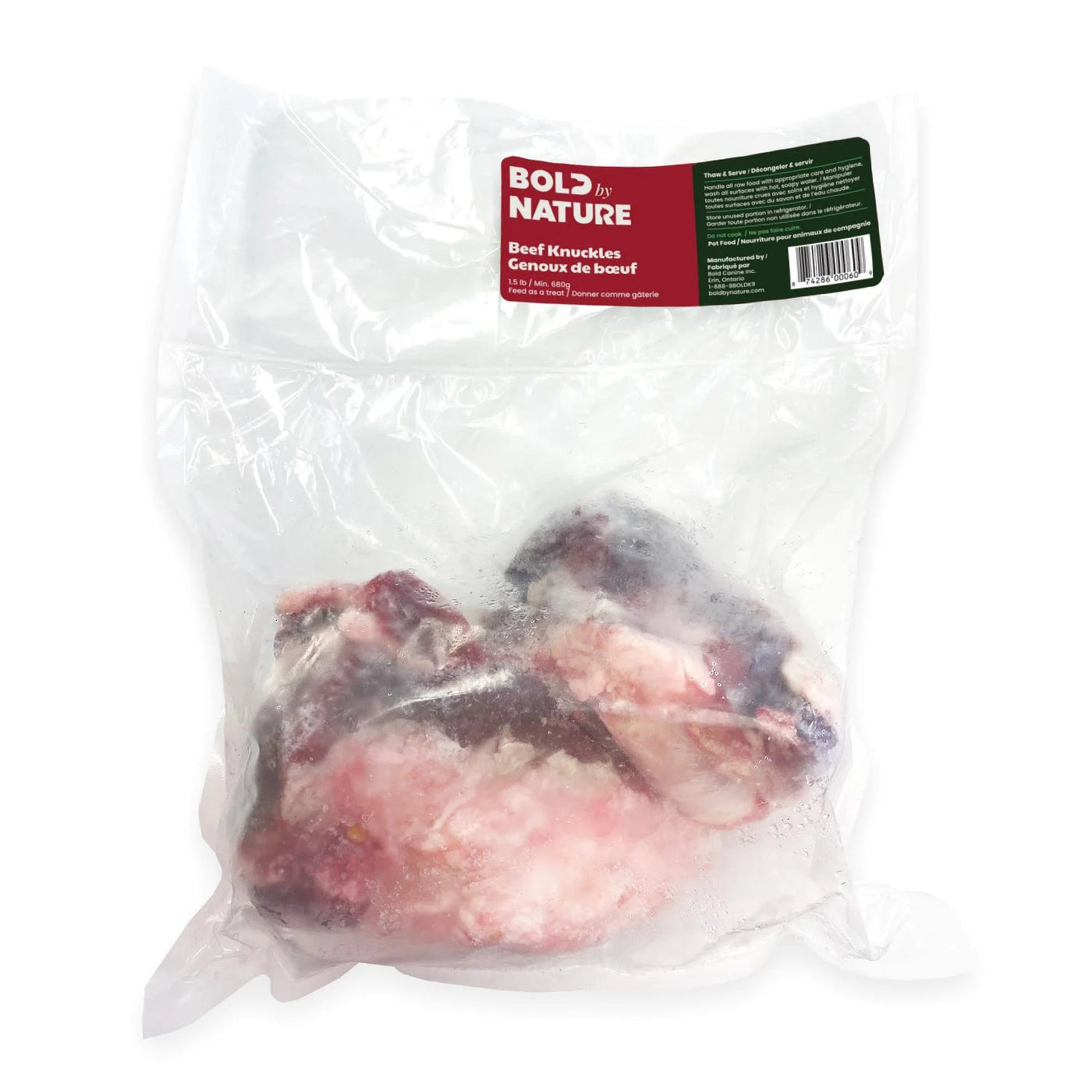Raw Beef Knuckle Bone - Dog Treats - Bold By Nature - PetToba-Bold By Nature