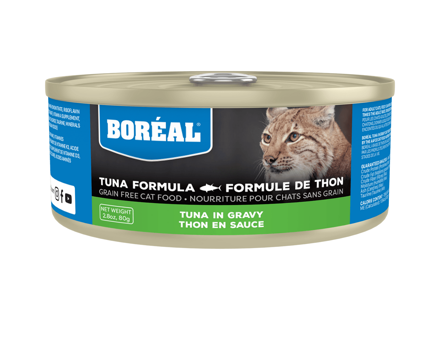 Red Tuna With Gravy - Wet Cat Food - BORÉAL