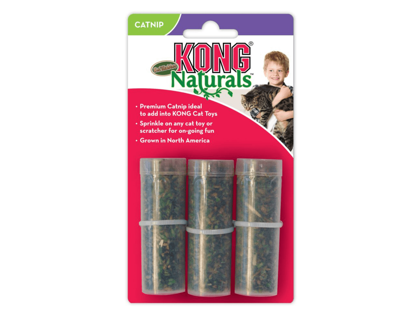 Refillables Catnip Tubes 3-pack- KONG - PetToba-KONG
