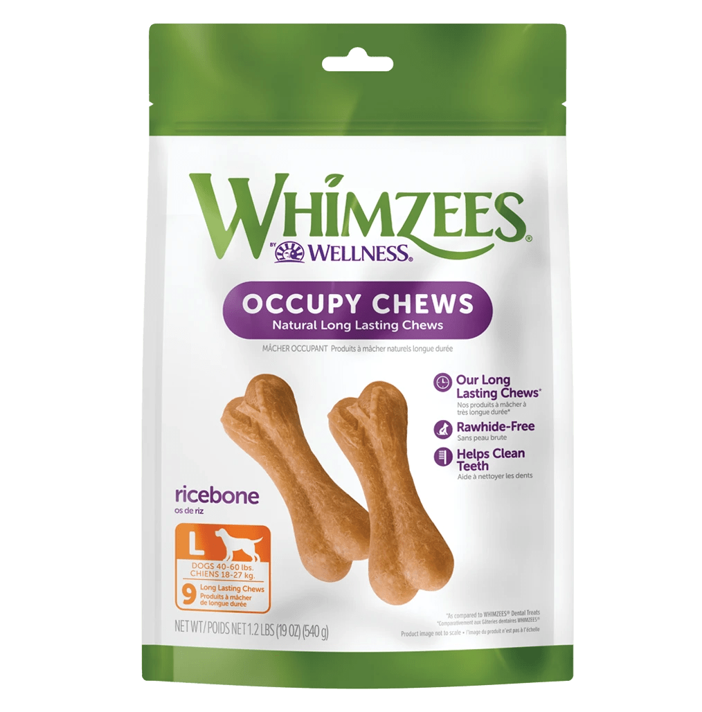 Rice Bone All Natural Daily Dental Chew for Dogs - Whimzees®
