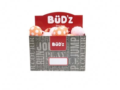 Rubber Large Full Balls Coral+Pink  - Dog Toy - Bud'z