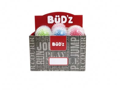 Rubber Transparent Balls W/Spikes - Dog Toy - Bud'z