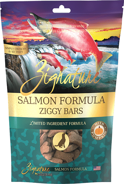 Salmon Limited Ingredient Ziggy Bar 12 oz - Dog Treats - Zignature - PetToba-Zignature