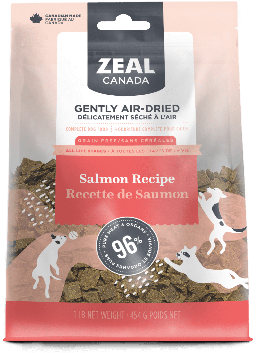 Salmon Recipe - Air Dried Dog Food - Zeal