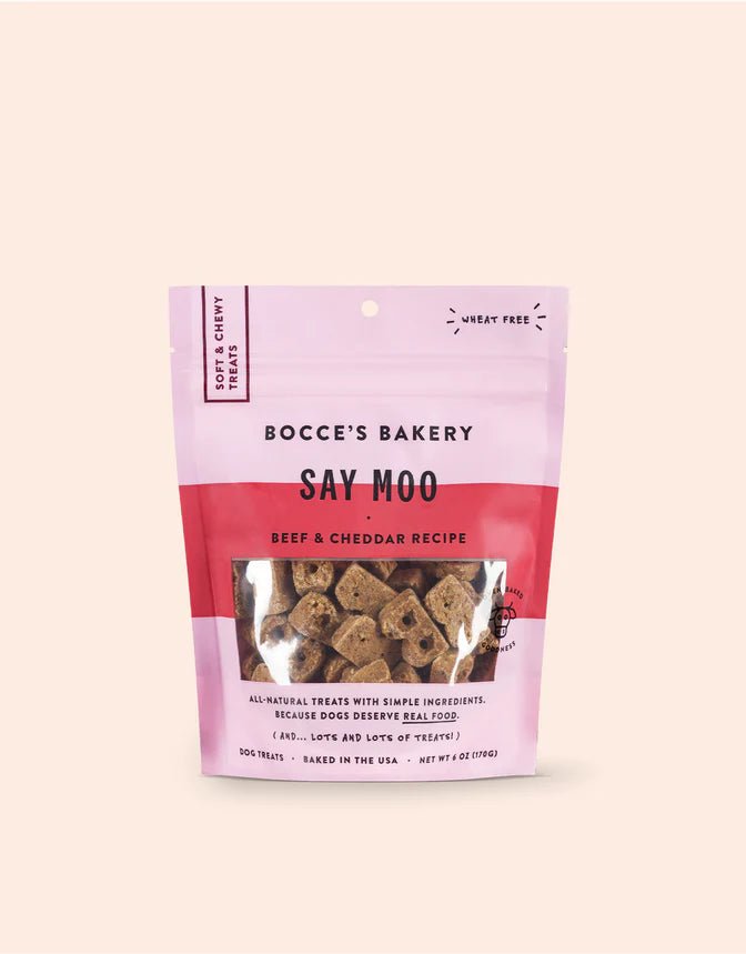 Say Moo Soft & Chewy Treats - Dog Treats - Bocce's