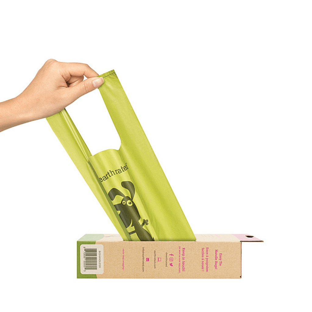Scented Easy-Tie Handle BagsLavender|120 Bags - Earth Rated - PetToba-Earth Rated