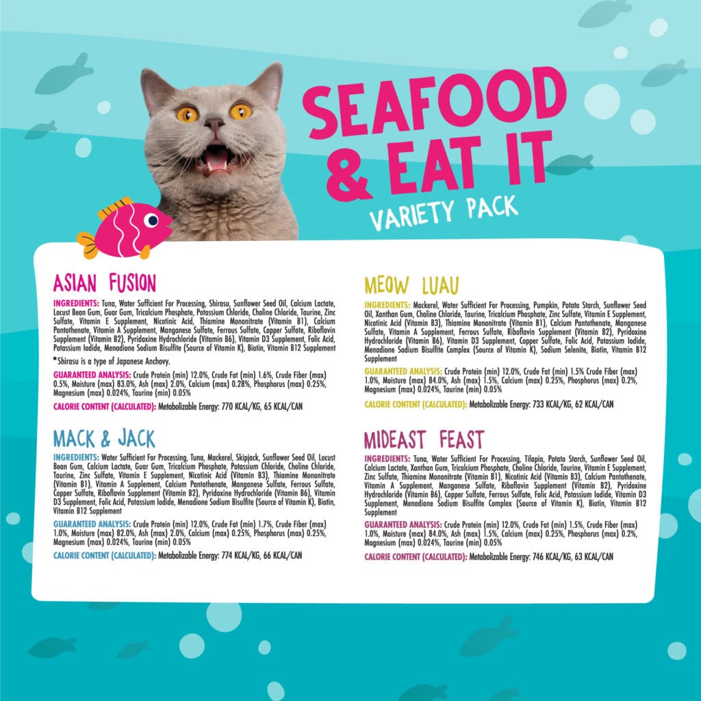 Seafood & Eat It! Variety Pack - Weruva - PetToba-Weruva