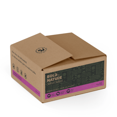 Select Butchers Box (Non Chicken Variety-Beef, Turkey, Pork) -  Frozen Raw Dog Food - Bold By Nature