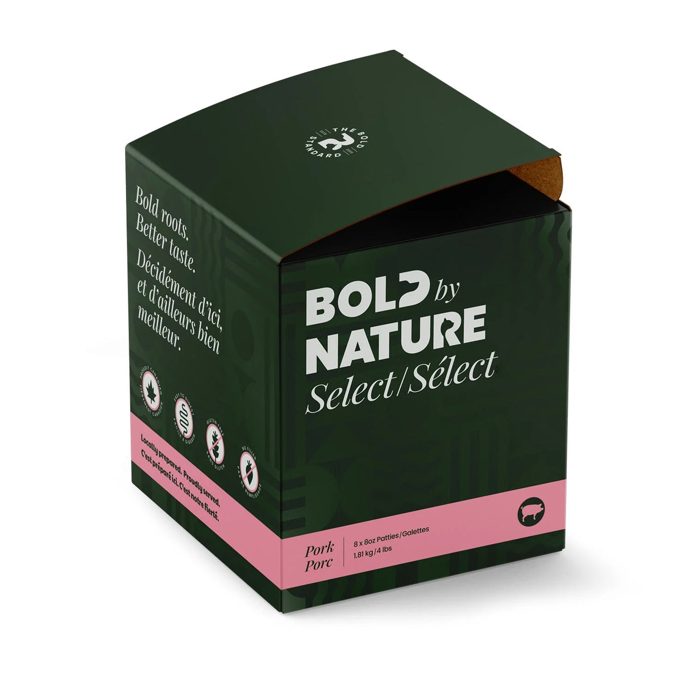 Select Raw Pork for Dogs - Bold By Nature - PetToba-Bold By Nature