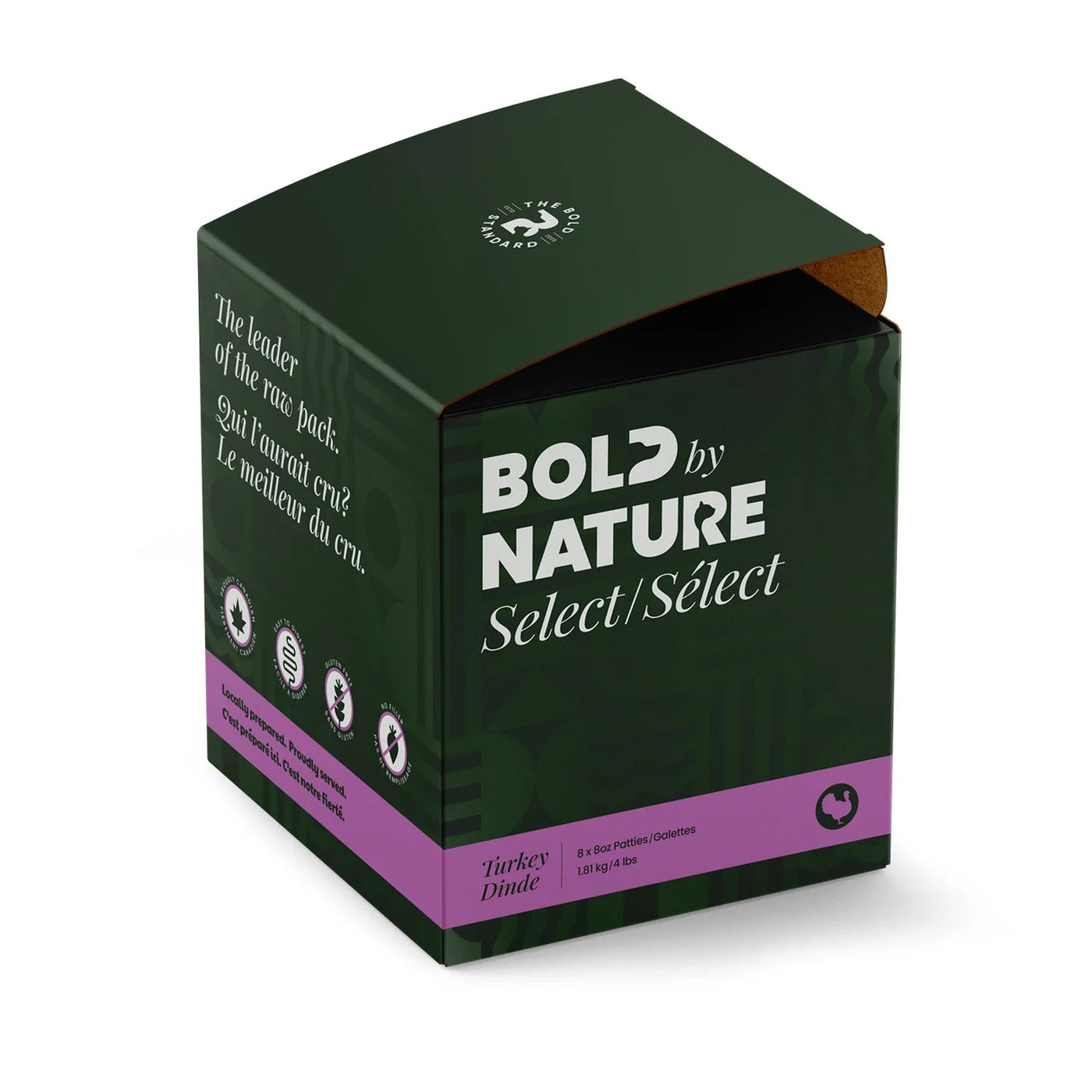 Select Raw Turkey for Dogs - Bold By Nature