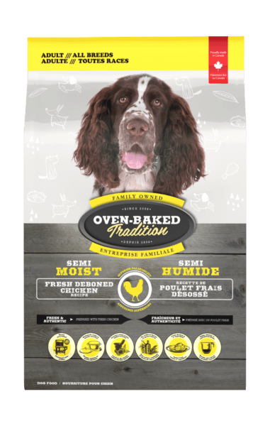 Semi-Moist Food For All Breed Adult Dogs - Chicken - Oven-Baked Tradition - PetToba-Oven-Baked Tradition