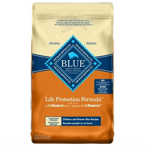 Senior Large Breed Chicken and Brown Rice - Dry Dog food - Blue Buffalo