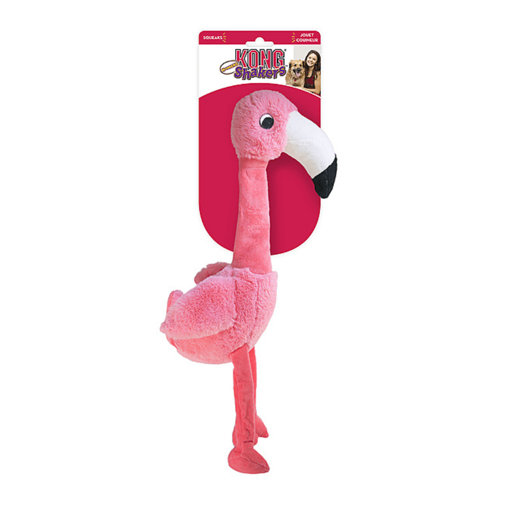 Shakers™ Honkers Flamingo Small / Large | Squeak - KONG - PetToba-KONG