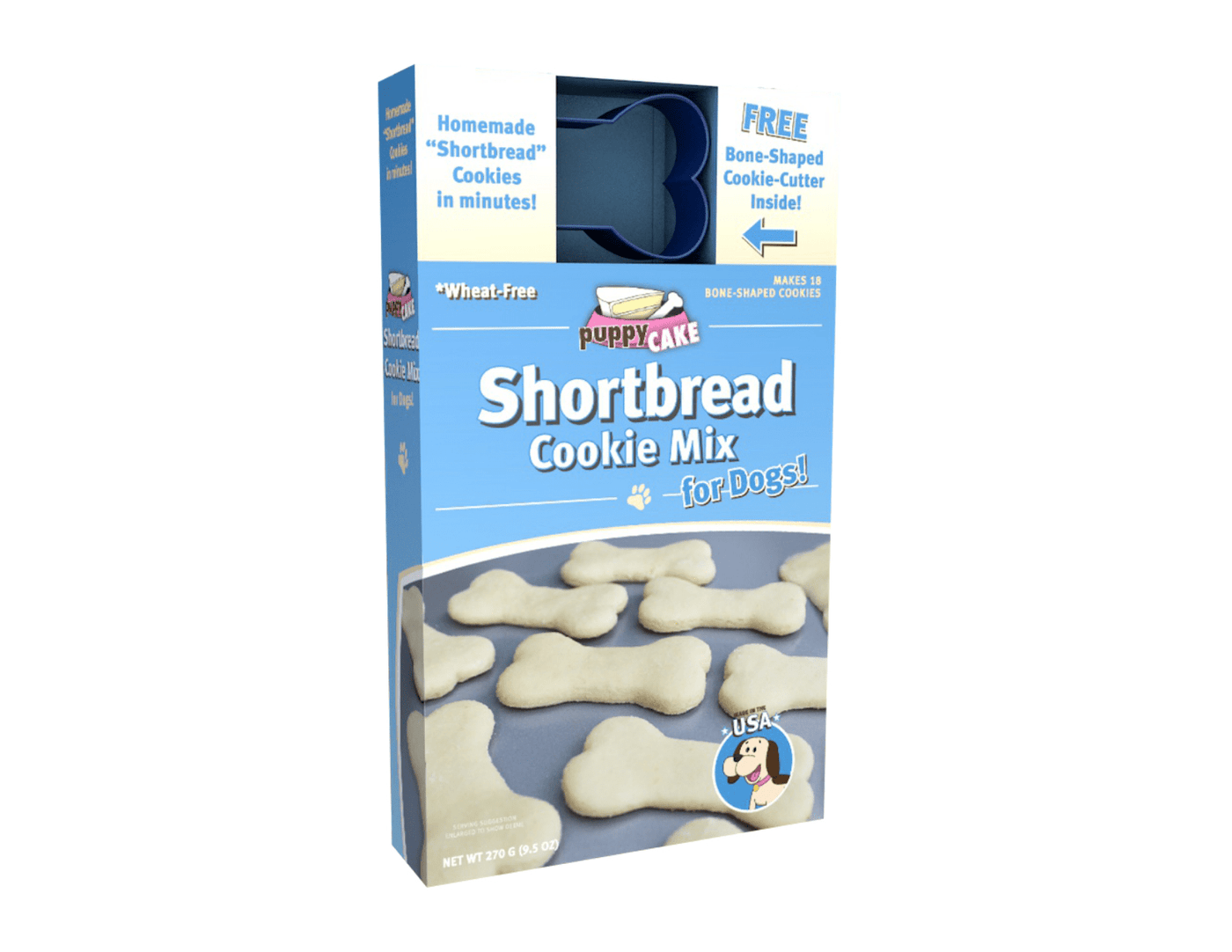 Shortbread Cookie Mix and Cookie Cutter (wheat-free)
