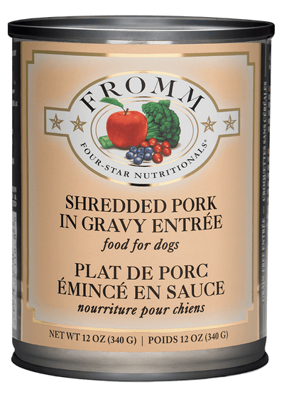 Shredded Pork In Gravy Entree - Wet Dog Food - Fromm