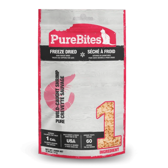 Shrimp Freeze Dried Cat Treats - PureBites - PetToba-PureBites