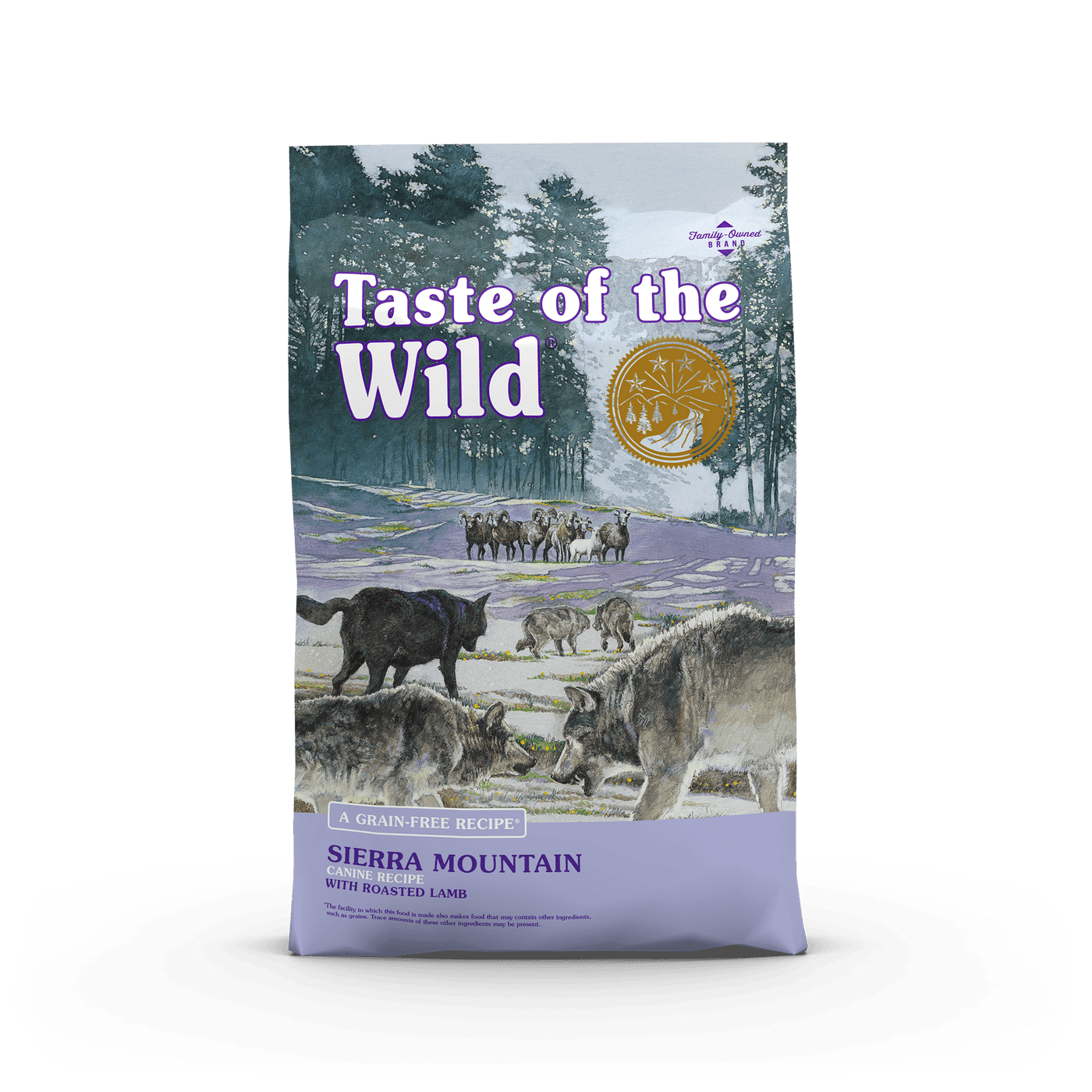 Sierra Mountain Canine Recipe with Roasted Lamb - Dry Dog Food - Taste Of The Wild