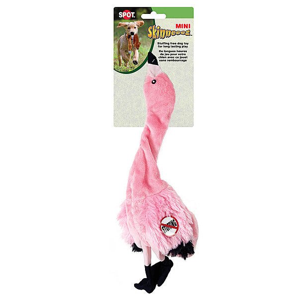 Skinneeez Pink Flamingo Mini 13"-Dog Toy