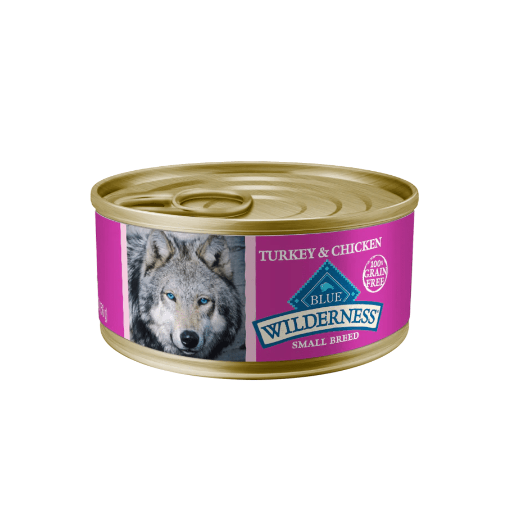 Small breed Turkey and Chicken Grill 5.5 oz Cans - Wet Dog Food - Blue Buffalo - PetToba-Blue Buffalo