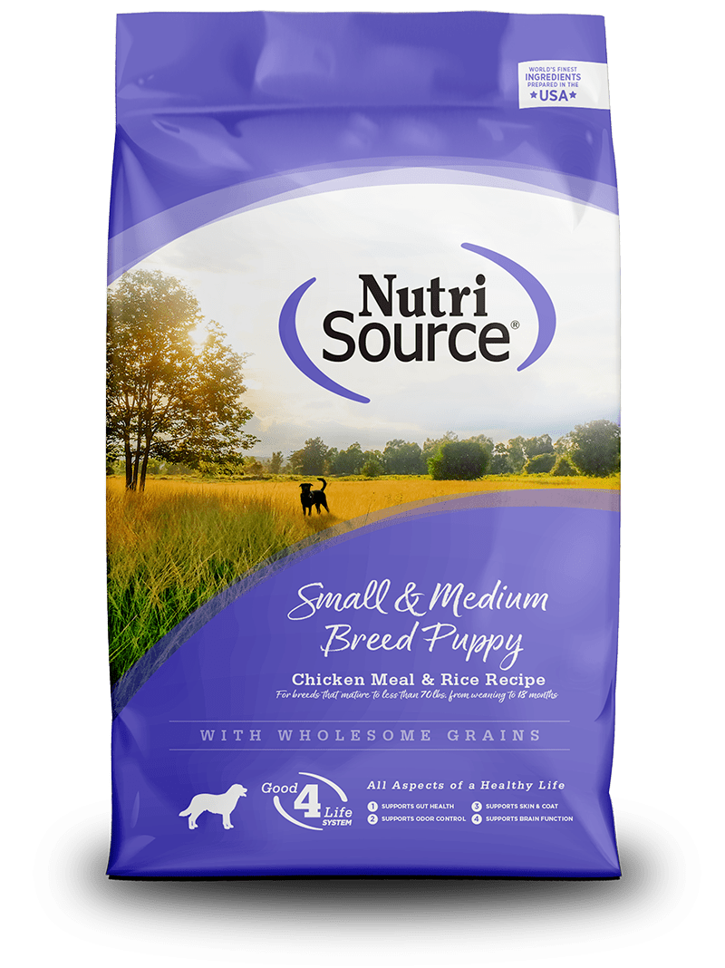 Small & Medium Breed Puppy - NutriSource - Dry Dog Food - PetToba-NutriSource