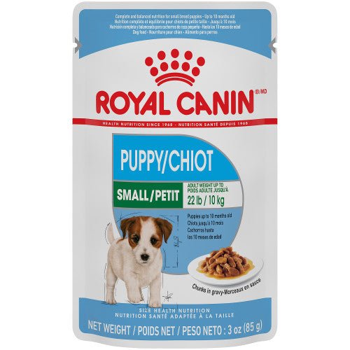 Small Puppy Chunks in Gravy Pouch - Wet Dog Food - Royal Canin