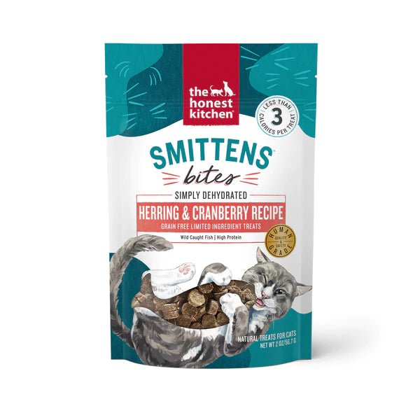 Smittens Herring & Cranberry - Dehydrated/Air-Dried Cat Treats - The Honest Kitchen - PetToba-The Honest Kitchen