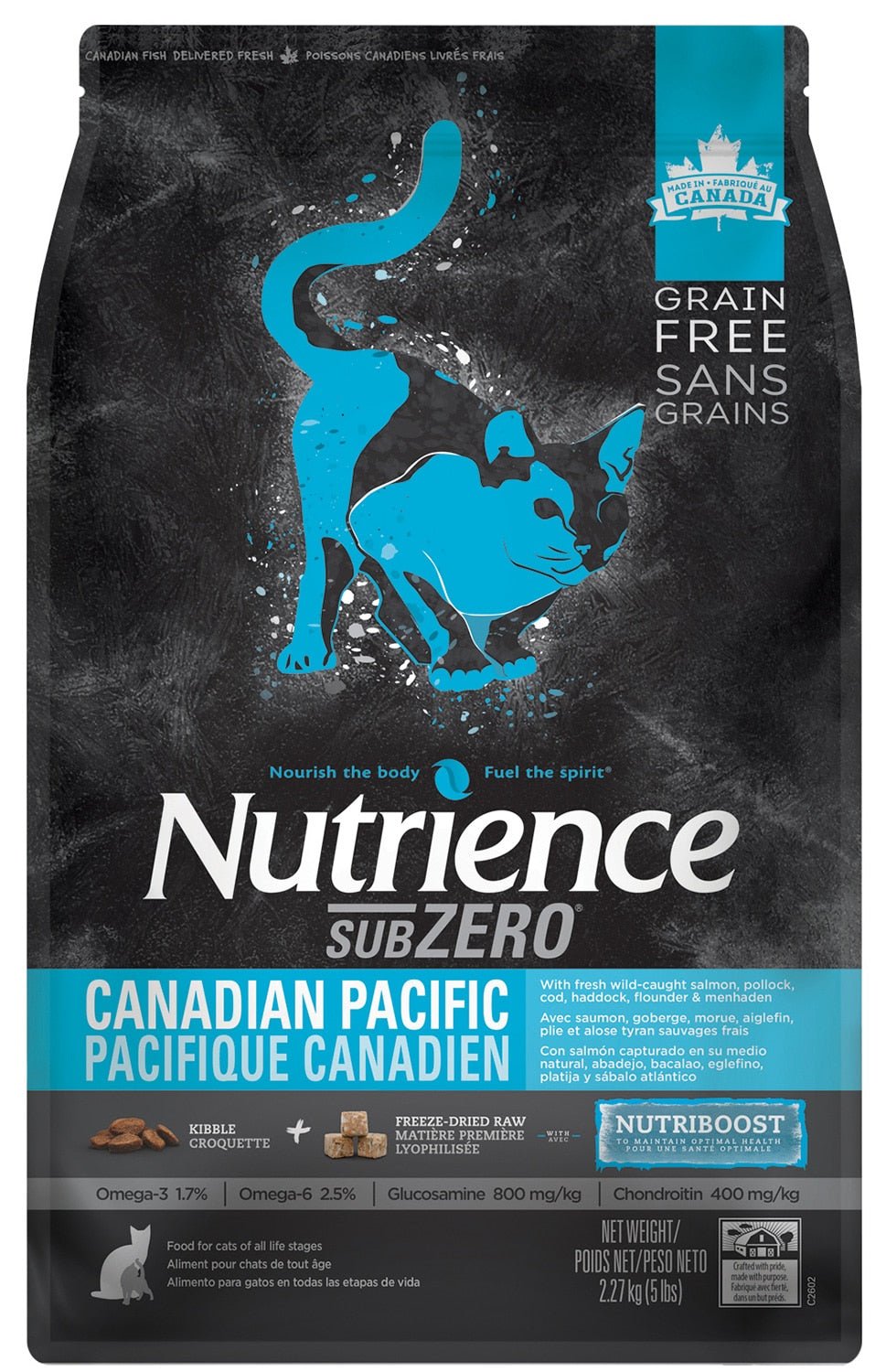 Subzero Canadian Pacific High Protein - Dry Cat Food - Nutrience - PetToba-Nutrience