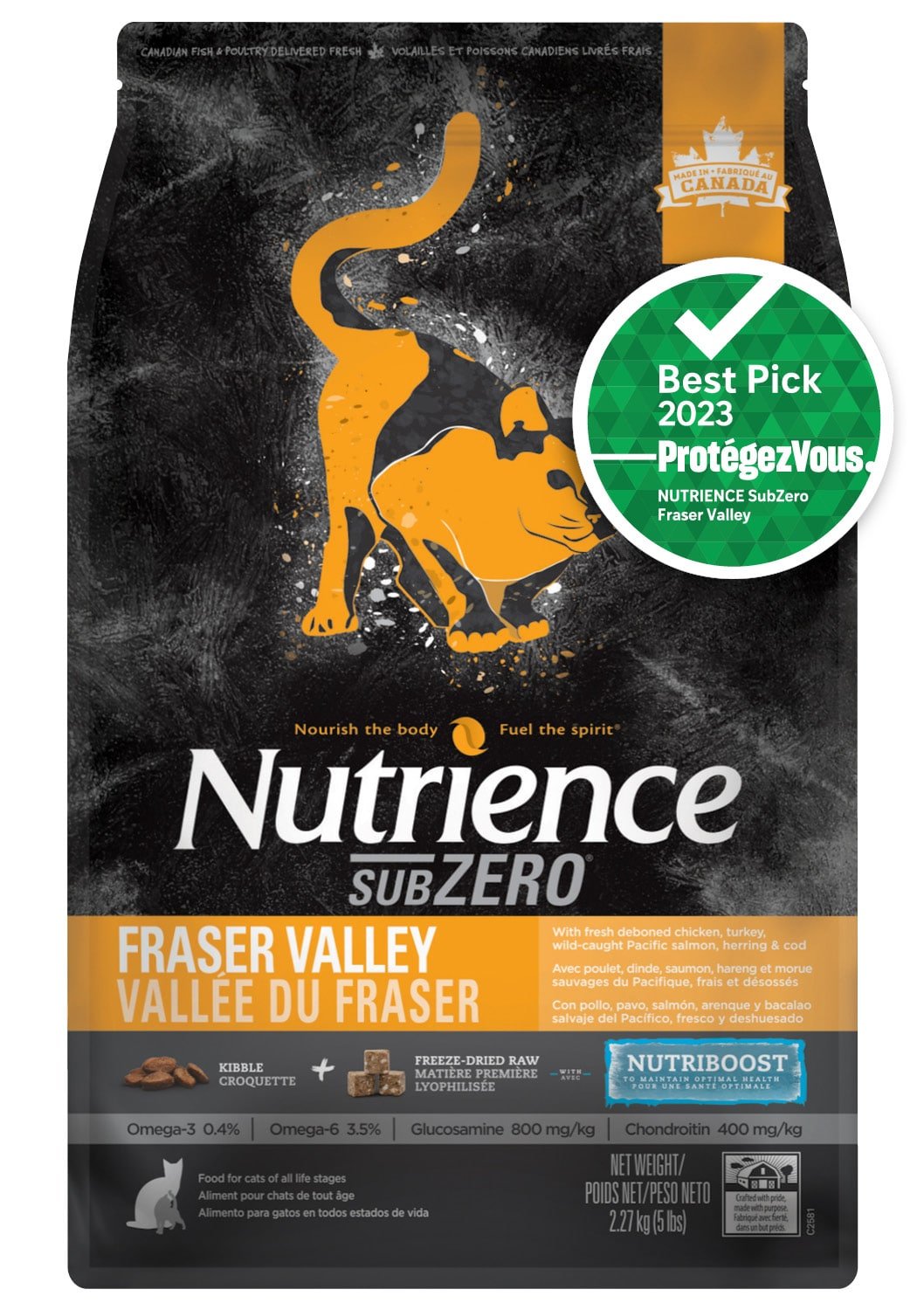 Subzero Fraser Valley High Protein - Dry Cat Food - Nutrience