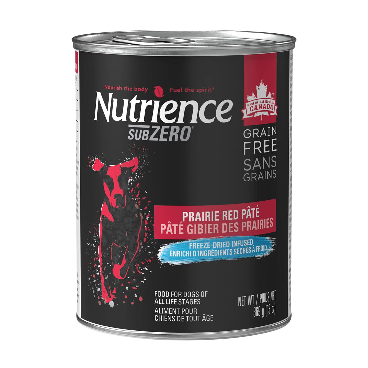 SubZero Prairie Red Pâté – High Protein Food for Dogs - Wet Dog Food - Nutrience