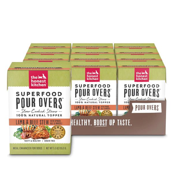 Superfood PourOvers: Lamb & Beef - Dog Food Topper - The Honest Kitchen