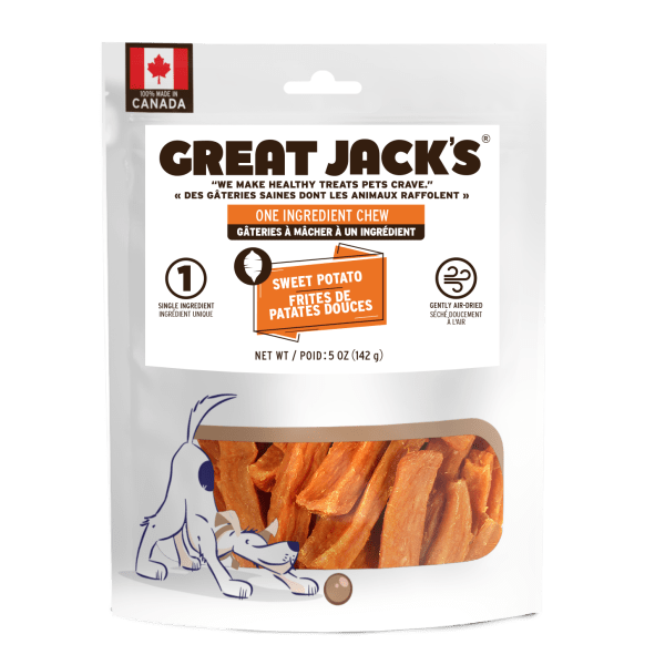 Sweet Potato Dog Treats - Great Jacks