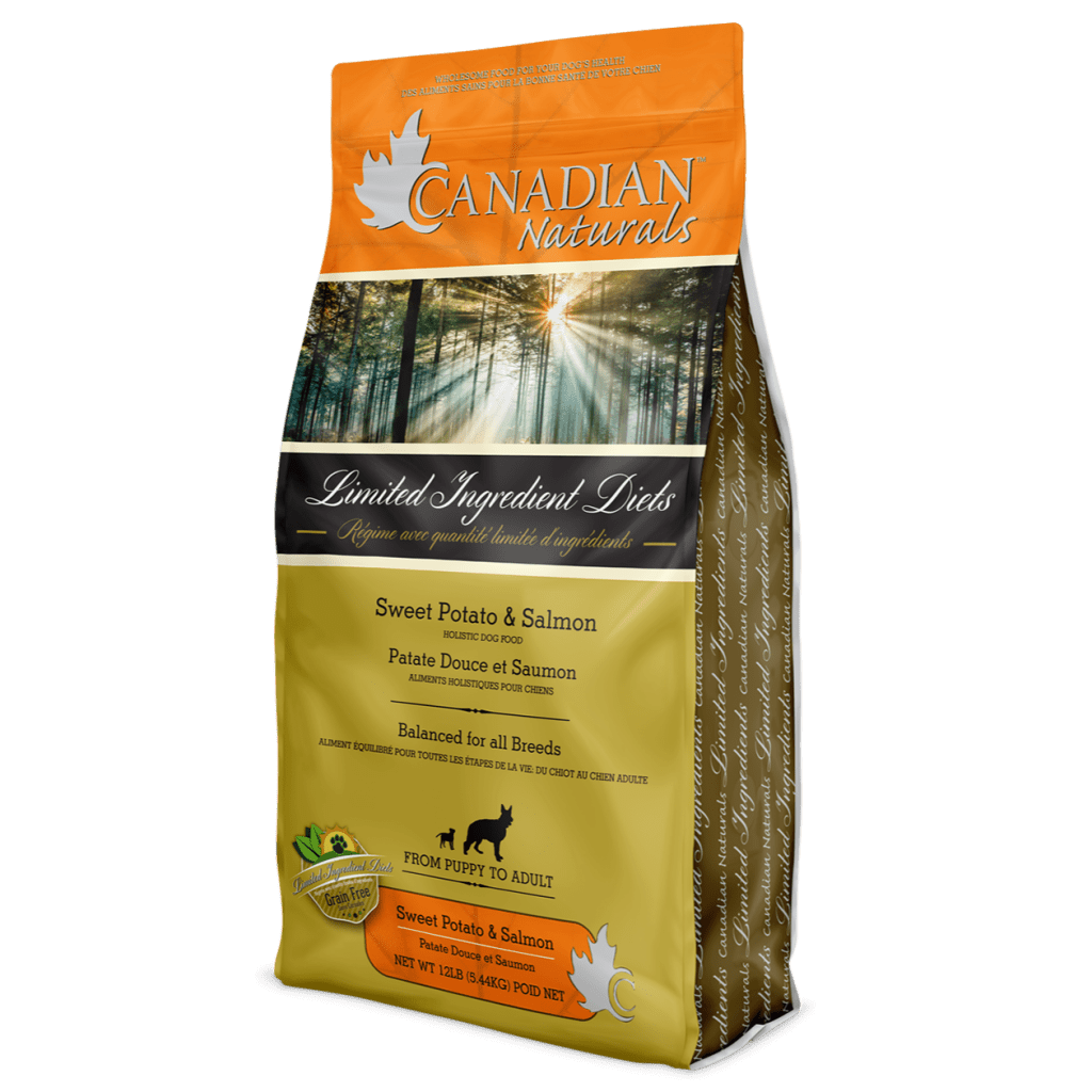 Sweet Potato & Salmon Recipe for Dogs - Dry Dog Food - Canadian Naturals - PetToba-Canadian Naturals