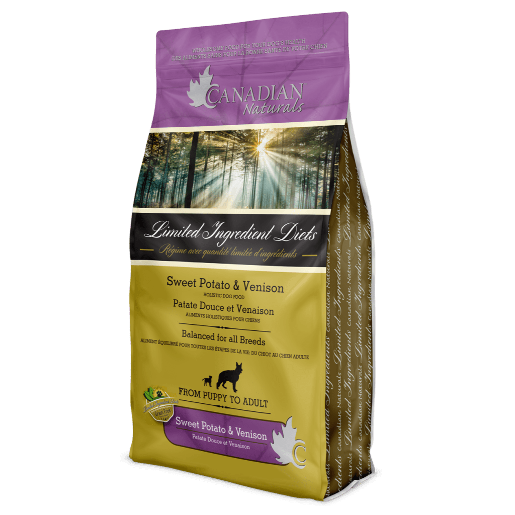 Sweet Potato & Venison Recipe for Dogs - Dry Dog Food - Canadian Naturals