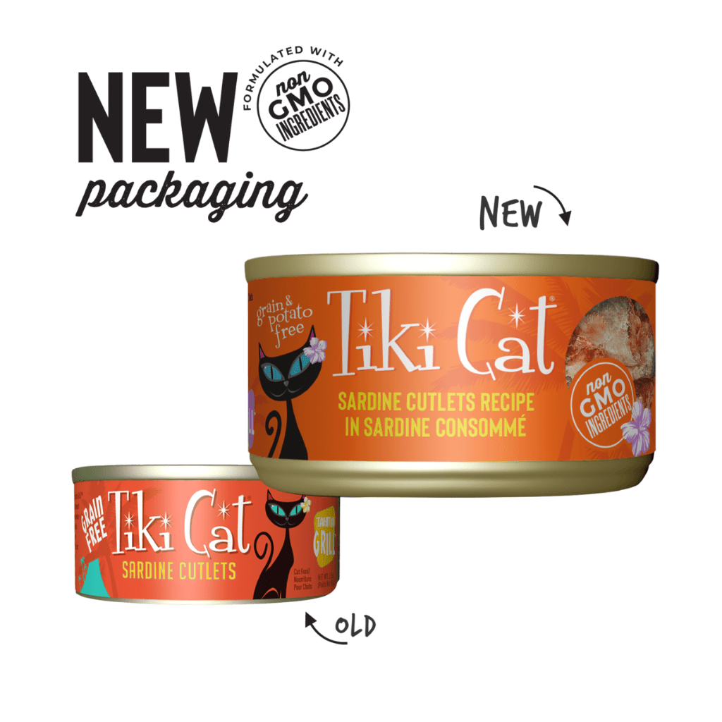 Tahitian Grill™ Sardine Cutlets in Sardine Consomme (2.8 | 6.0 )  Wet Cat  food - Tiki Cat