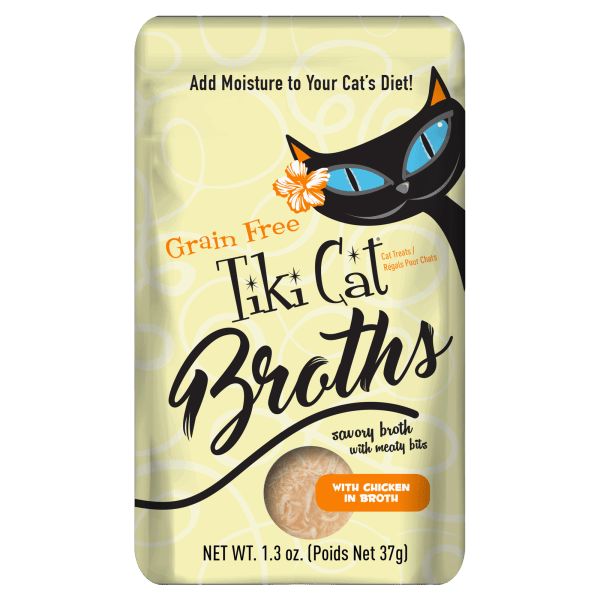 Tiki Cat Broths GF Chicken 1.3 oz - Tiki Cat