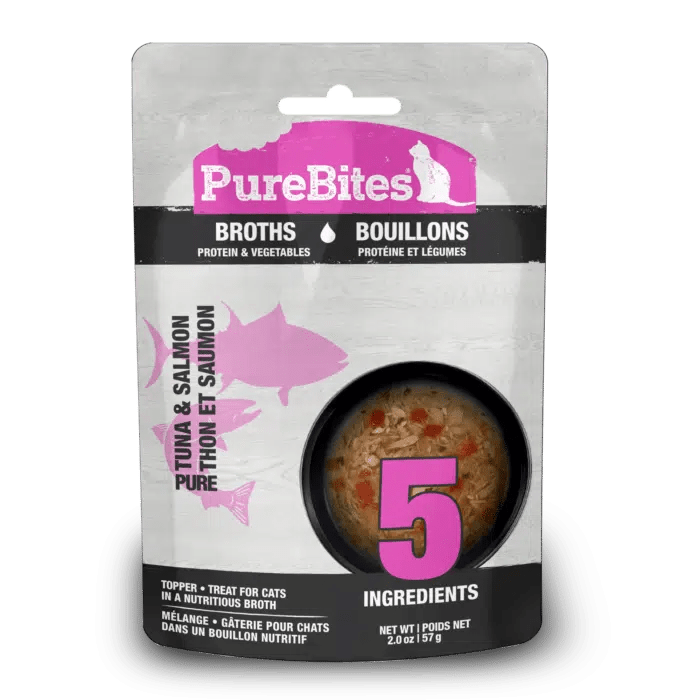 Tuna, Salmon & Vegetables Cat Broth - PureBites